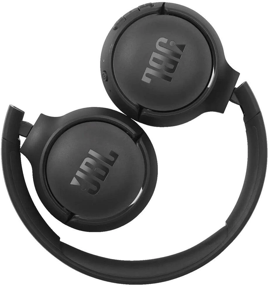 Lengvos ir patogios belaidės Ausinės JBL Tune 510BT Pure Bass sound su mikrofonu, Juodos