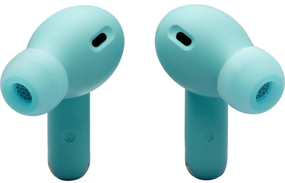 JBL Wave Beam2 belaidės ausinės, Melsvos spalvos