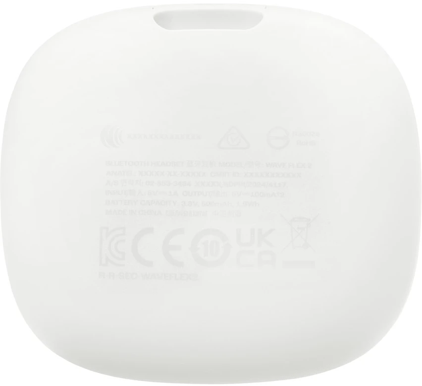 JBL InEar Wave Flex 2 baltas ausinės
