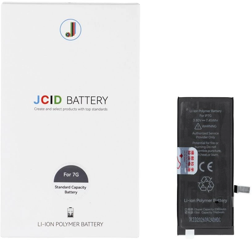 JCID baterija, skirta „iPhone 7G“ (standartinė talpa)