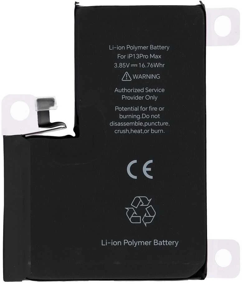 JCID diagnozuojama (naudota) baterija, skirta „iPhone 13 Pro Max“, 4352 mAh (standartinė talpa)