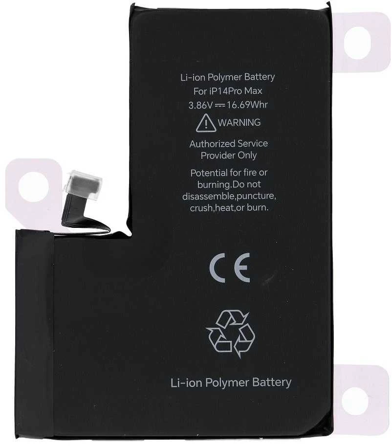 JCID diagnozuojama (naudota) „iPhone 14 Pro Max“ baterija, 4323 mAh (standartinė talpa)