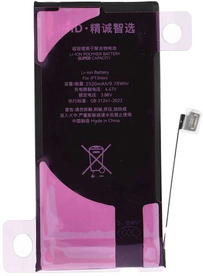 JCID diagnozuojama originali baterija, skirta „iPhone 13 Mini“ (didelės talpos)