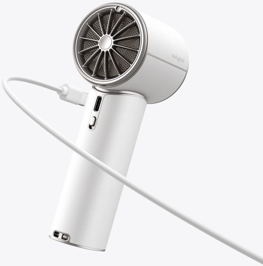 Ventiliatorius JisuLife Handheld Fan Pro1 Mini Starry Baltas