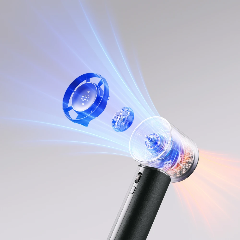 Ventiliatorius JisuLife Handheld Fan Pro1 Mini Juodas
