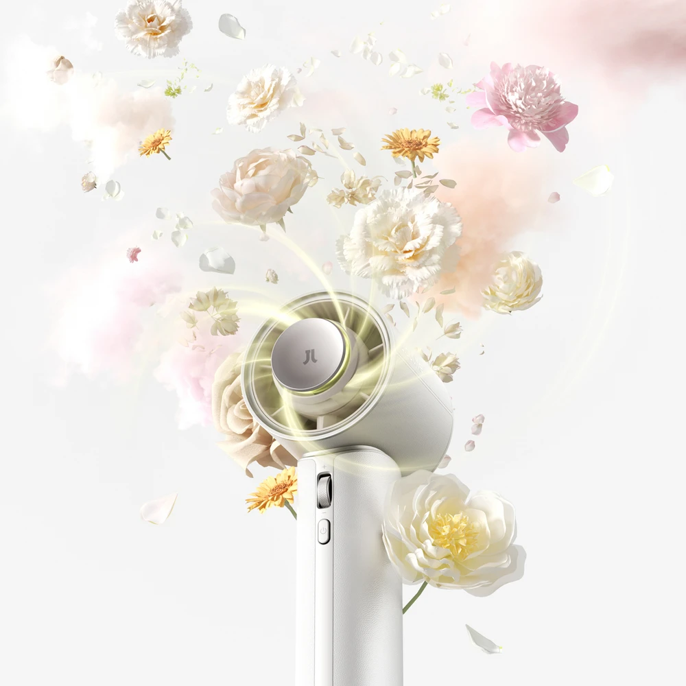 Ventiliatorius JisuLife Handheld Fan Pro1 Mini Starry Baltas