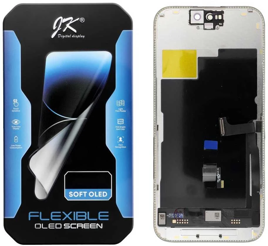JK LCD ekranas, skirtas IPHONE 15 PRO HARD OLED (keisti IC)