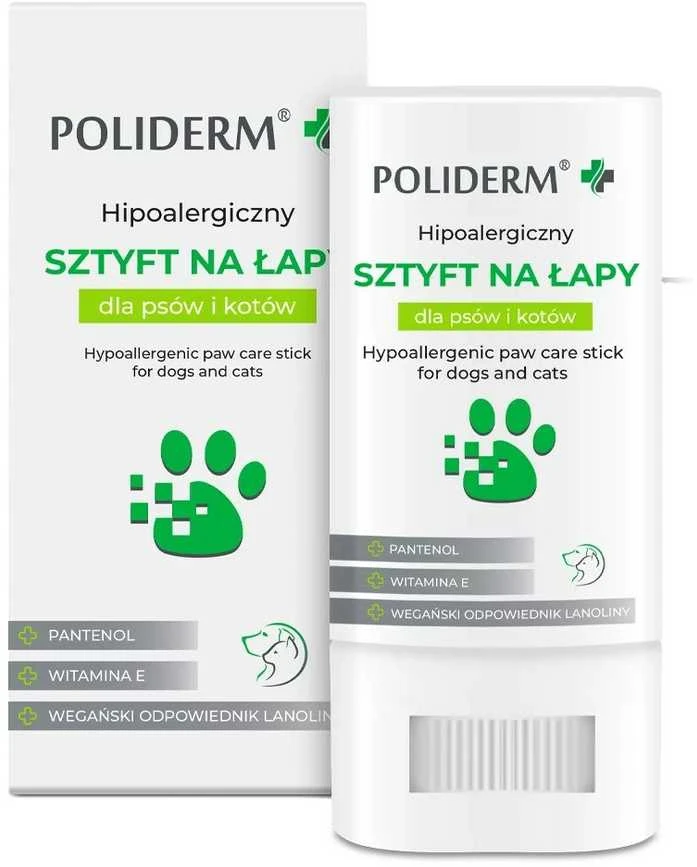 Poliderm letenėlių priežiūros pieštukas su pakuote