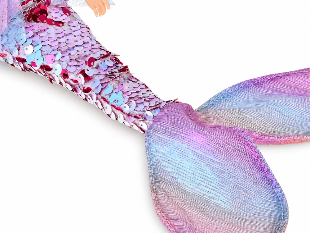 Jokomisiada 2-in-1 lėlių rinkinys: BUTTERFLY MERMAID lėlė su priedais ZA6558