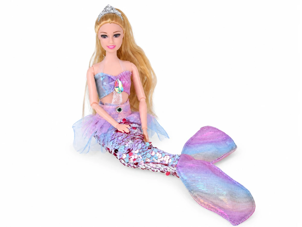Jokomisiada 2-in-1 lėlių rinkinys: BUTTERFLY MERMAID lėlė su priedais ZA6558