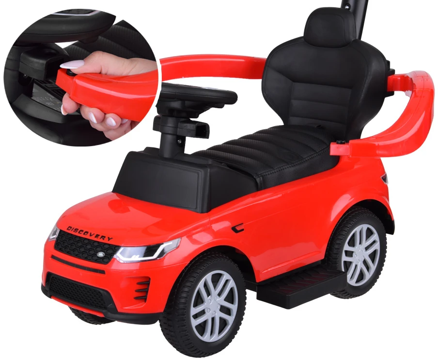 Jokomisiada 2-in-1 Range Rover Ride-On for Children with Sounds ZA6171