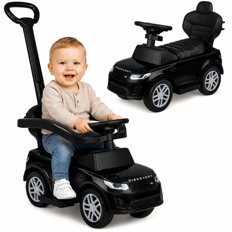 Jokomisiada 2-in-1 Range Rover Ride-On for Children with Sounds ZA6171