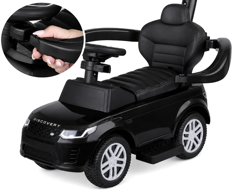 Jokomisiada 2-in-1 Range Rover Ride-On for Children with Sounds ZA6171