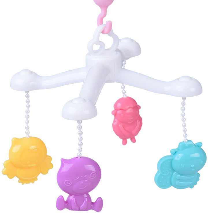 Jokomisiada 2-in-1 Sweet Dream Doll Set – Crib and High Chair ZA5918