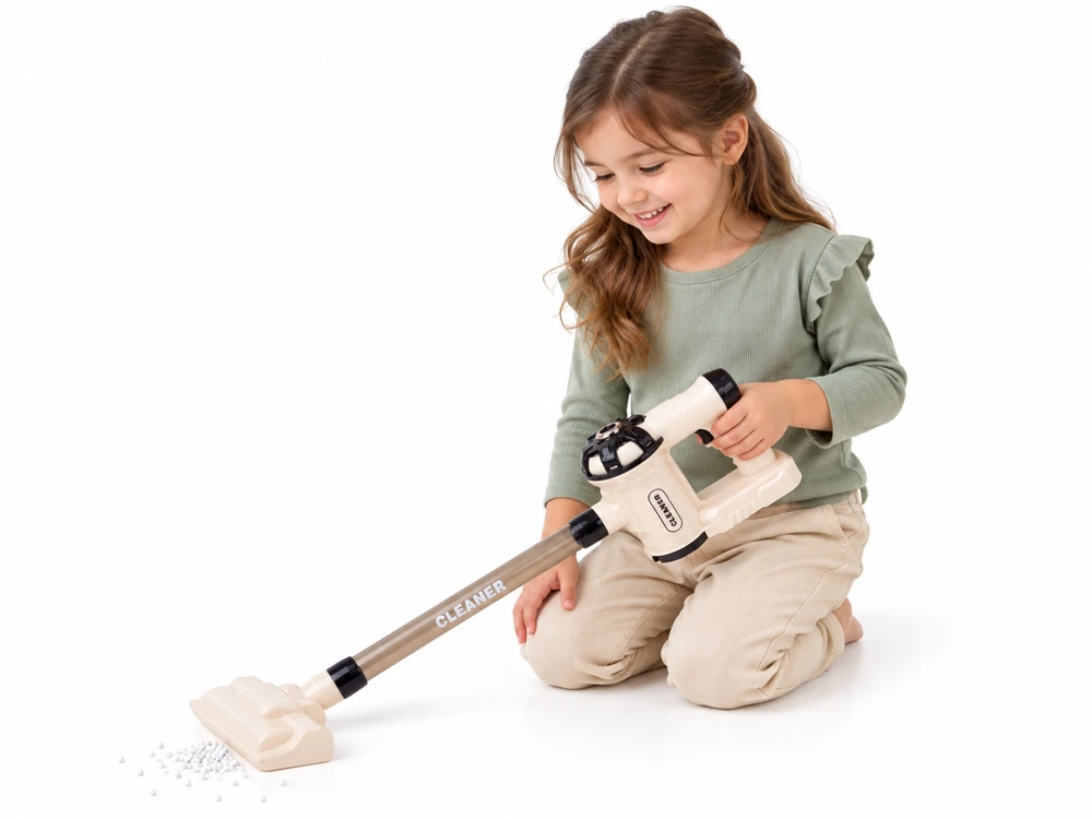 Jokomisiada 2-in-1 VACUUM CLEANER for children Series: Small household appliances - sucks up balls with sound ZA6203