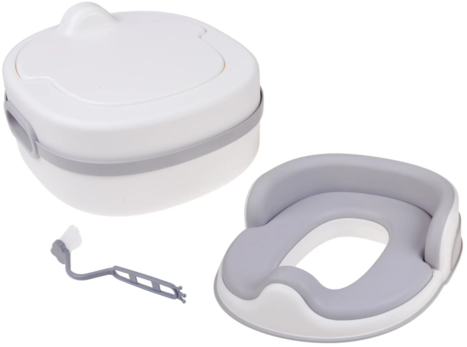 Jokomisiada 3-in-1 Children’s Potty – Potty, Step Stool, Toilet Seat Reducer with Footrest ZA6574