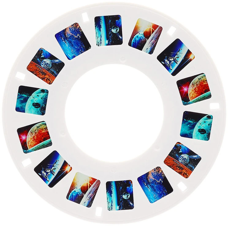 Jokomisiada 3D glasses KOSMOS stereoscope - 14 amazing cosmic images ZA6453
