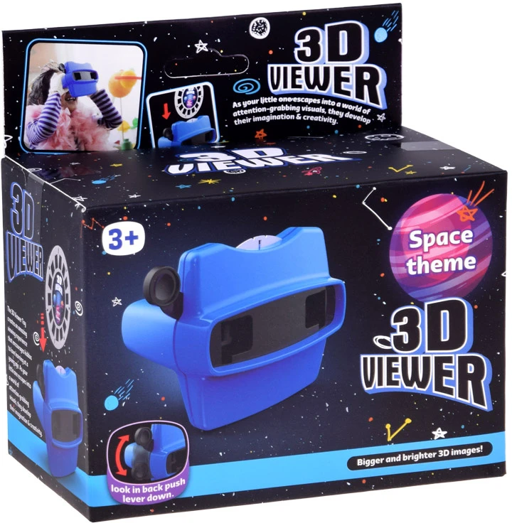 Jokomisiada 3D glasses KOSMOS stereoscope - 14 amazing cosmic images ZA6453