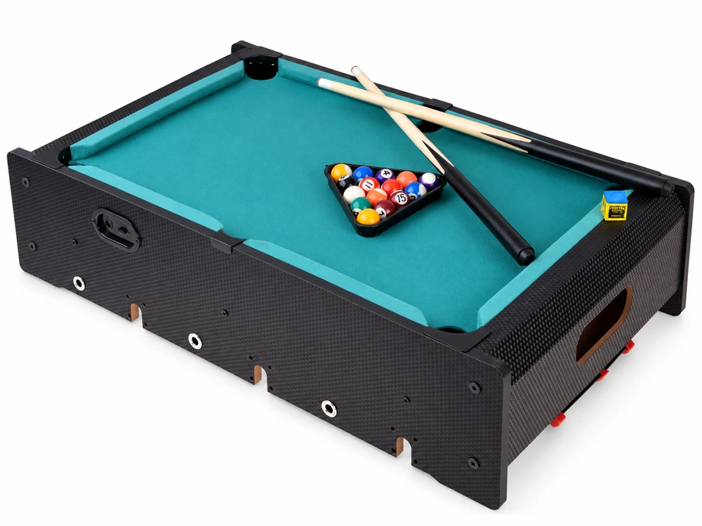 Jokomisiada 6-in-1 Gaming Table Electric Air Hockey, Foosball, Billiards, Ping-Pong GR0842