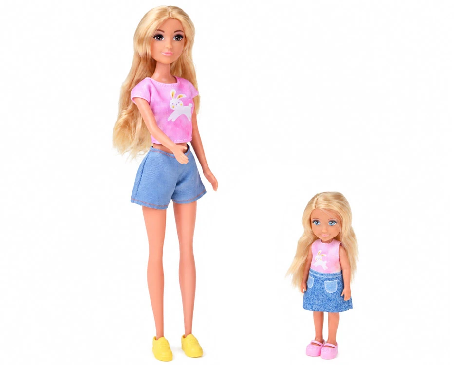 Jokomisiada Anlily Animal Doll Set - Dog, Cat, Rabbit and Accessories ZA6229