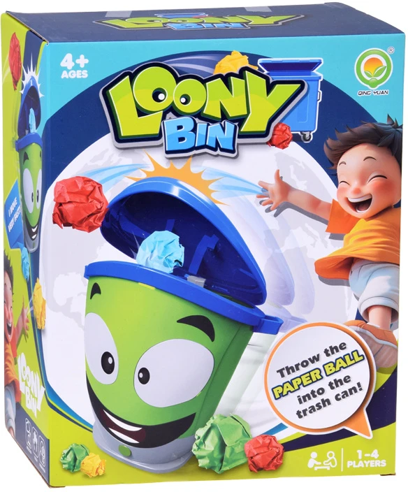 Jokomisiada Arcade game "Runaway trash can" with paper balls GR0844