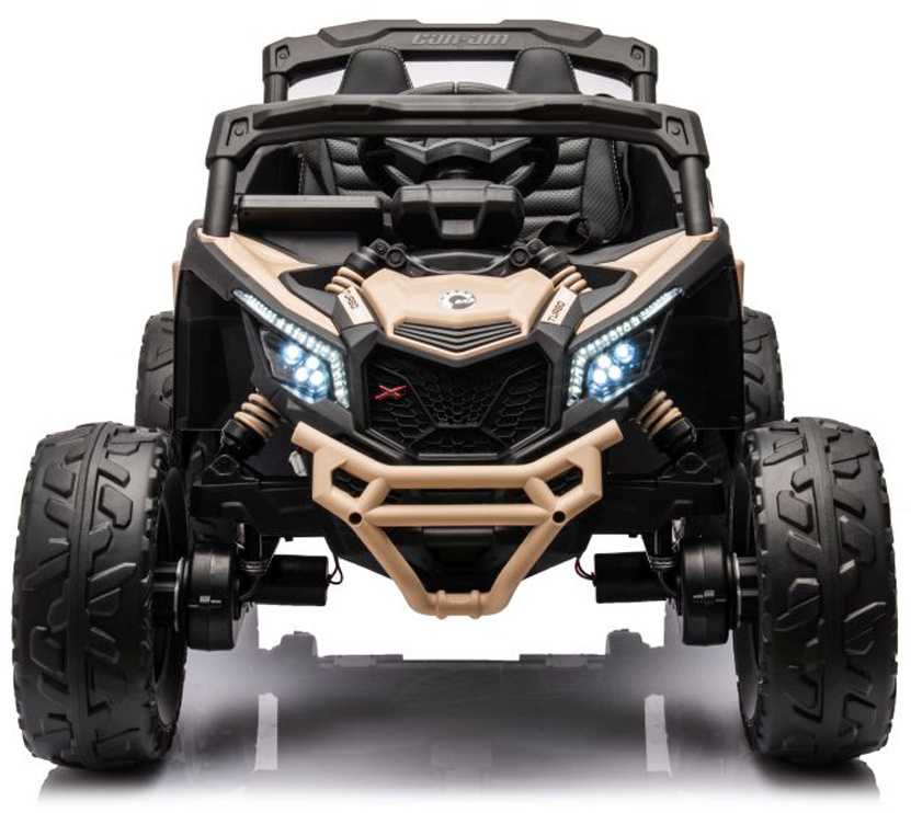 Akumuliatorinis keturratis vaikams Jokomisiada Buggy 4x4, 800W, PA0299 BE | spalva: smėlio/juoda aprašymas - Prekės nuotrauka