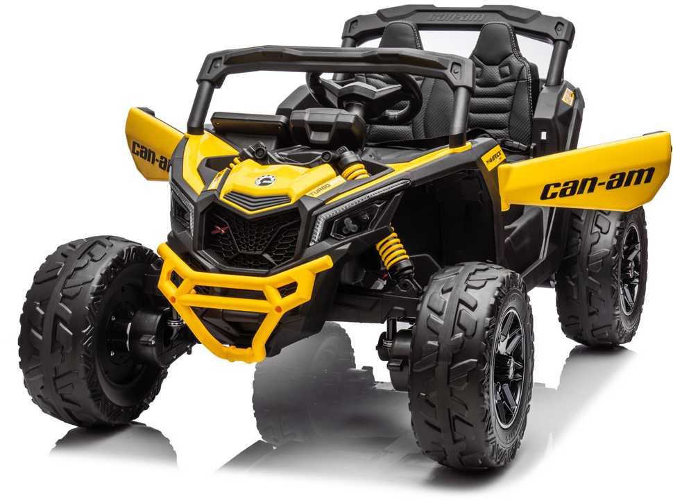 Akumuliatorinis keturratis vaikams Jokomisiada Buggy 4x4, 800W, PA0299 ZO | spalva: geltona/juoda aprašymas - Prekės nuotrauka