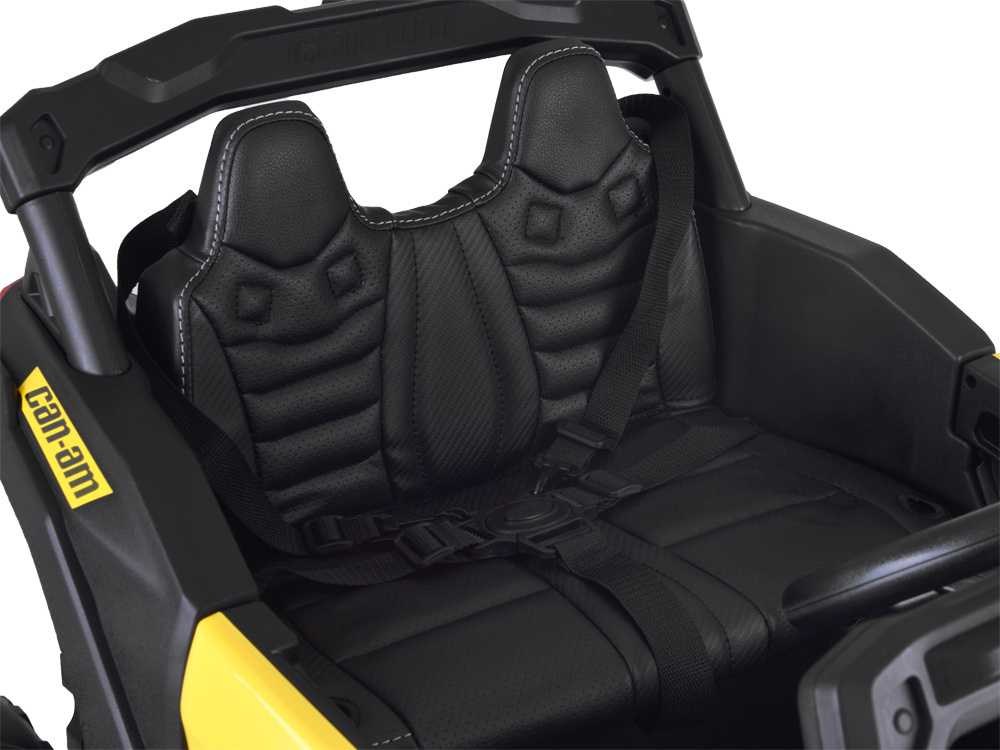 Akumuliatorinis keturratis vaikams Jokomisiada Buggy 4x4, 800W, PA0299 ZO | spalva: geltona/juoda