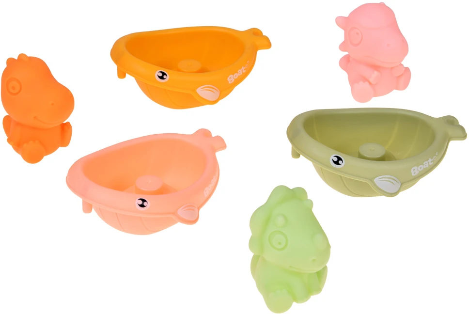 Jokomisiada Baby Bath Vanduo Track Elephant Seal Slide Bath Toy ZA6345