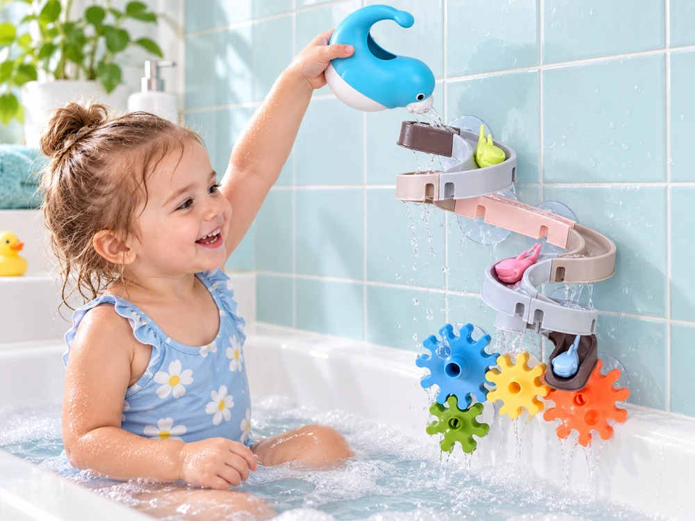 Jokomisiada Baby Bath Vanduo Track Seal Slide Suction Cups 30 Pieces ZA6344