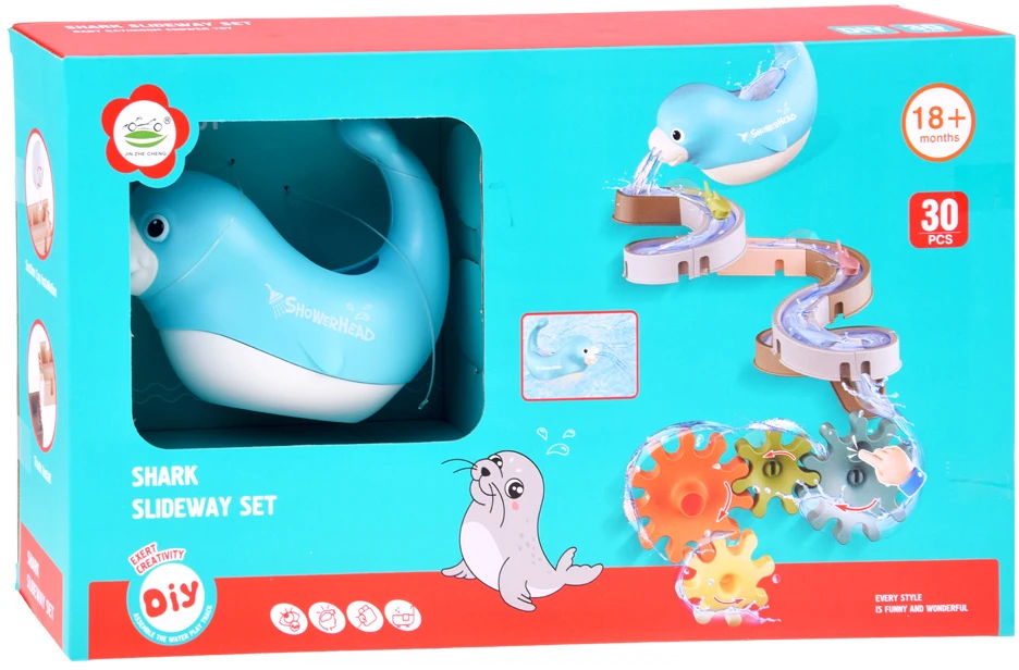 Jokomisiada Baby Bath Vanduo Track Seal Slide Suction Cups 30 Pieces ZA6344
