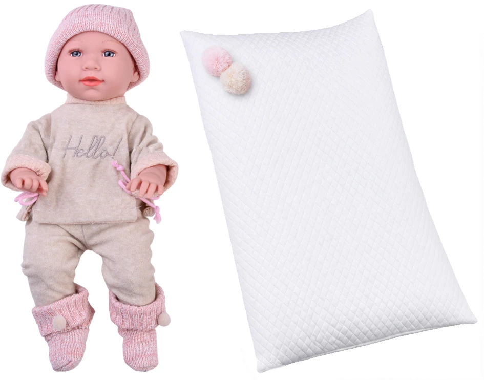 Jokomisiada BABY DOLL 48 cm Interactive Cries Babbles Scented + Blanket ZA6577