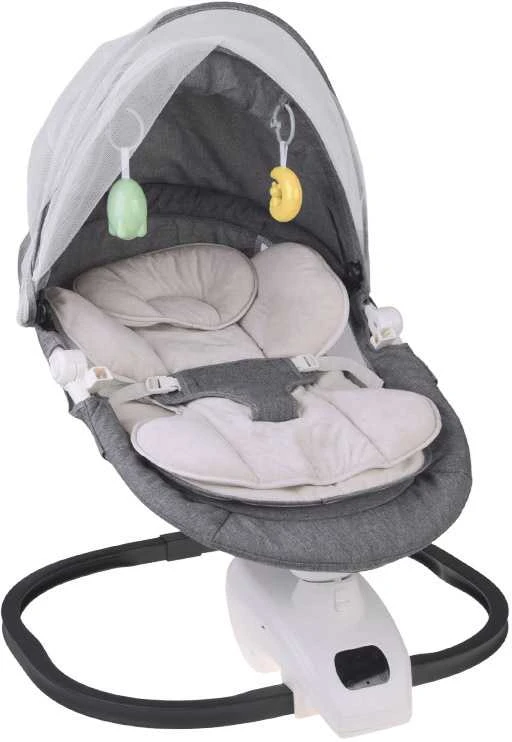 Jokomisiada Baby Rocker Bouncer Chair 3in1 with Mosquito Net and Remote Control ZA5822