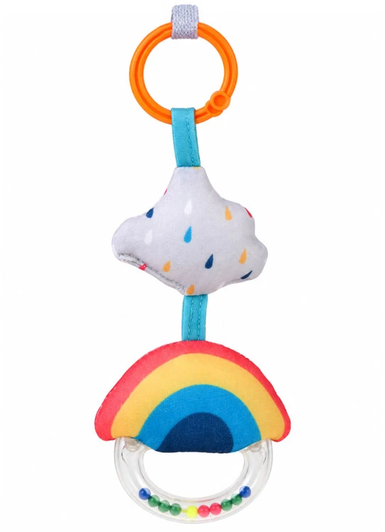 Jokomisiada Baby Toy Arch with Rattles for Strollers, Car Seats and Bouncers ZA6298