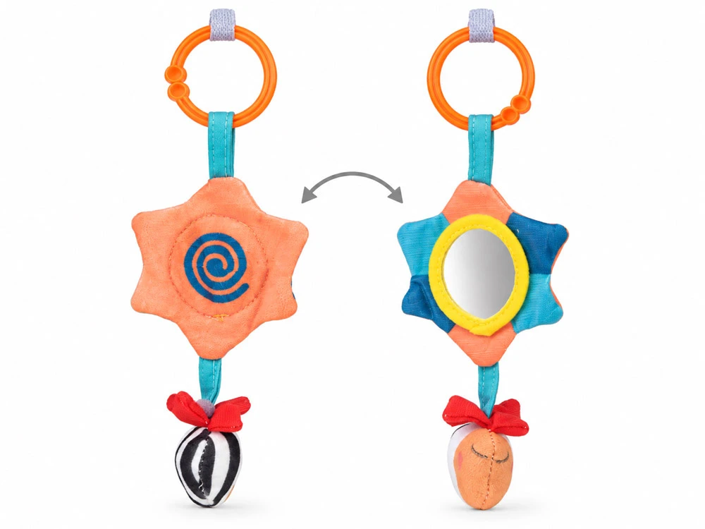 Jokomisiada Baby Toy Arch with Rattles for Strollers, Car Seats and Bouncers ZA6298