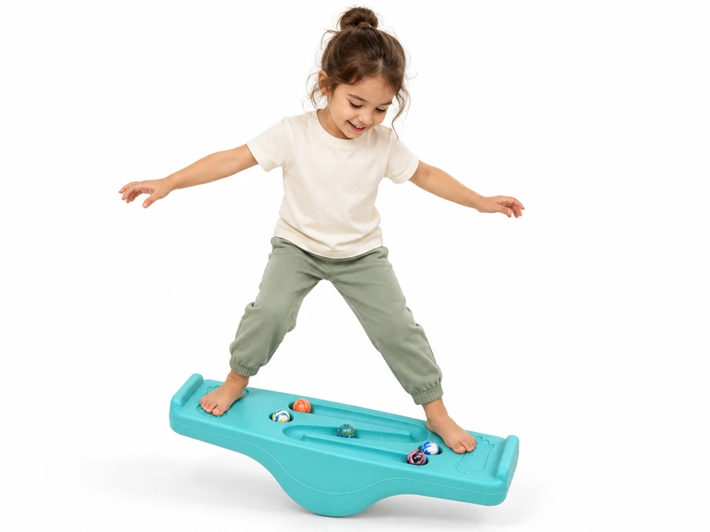 Jokomisiada Balancing board 2 in 1 LABYRINTH for children + balls SP0887