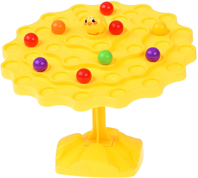 Jokomisiada Balancing Duck Skill Game with Colorful Balls for Children GR0861