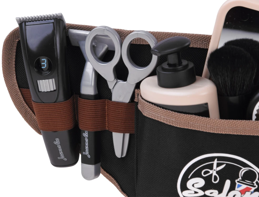 Jokomisiada BARBER hairdressing set for children - belt + accessories ZA6217