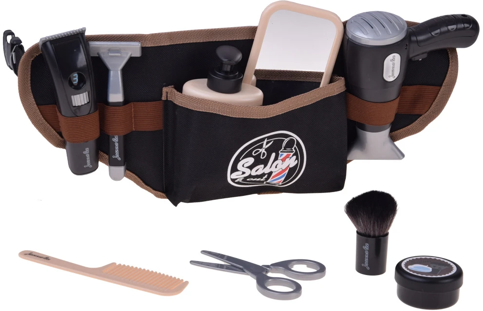 Jokomisiada BARBER hairdressing set for children - belt + accessories ZA6217