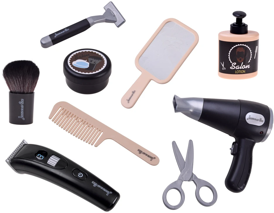 Jokomisiada BARBER hairdressing set for children - belt + accessories ZA6217