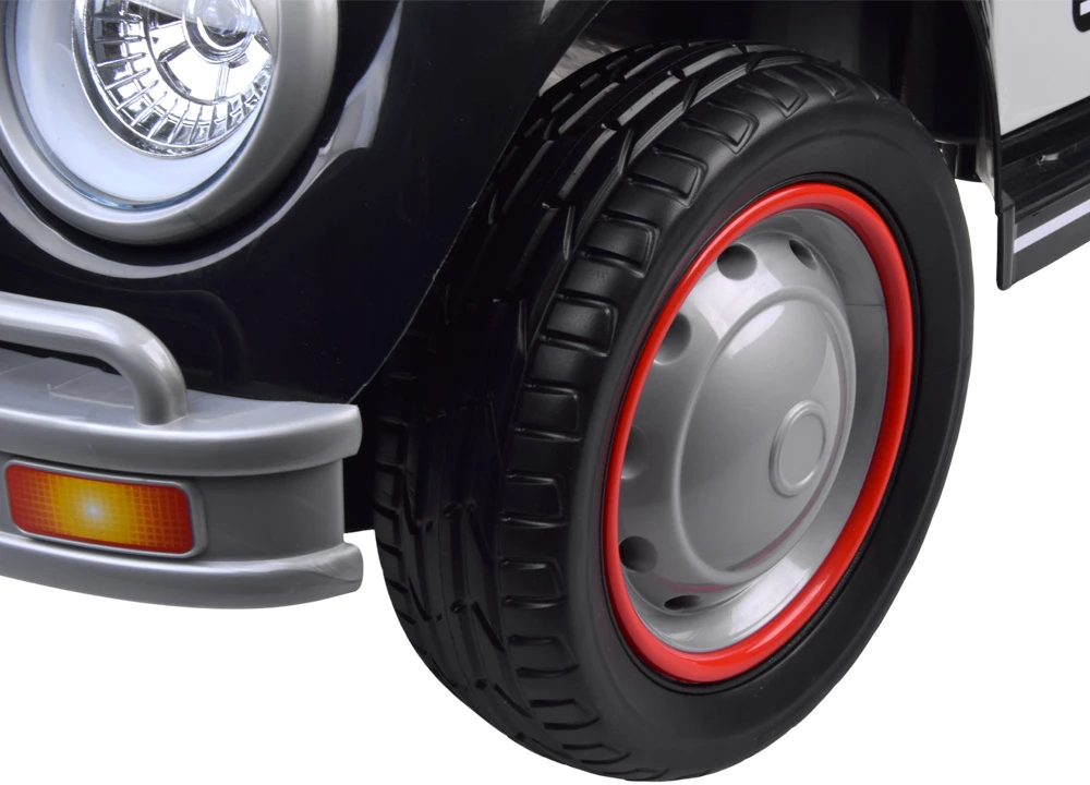 Jokomisiada Baterija-powered car for children, police car, Beetle, POLICE, rocking PA0350
