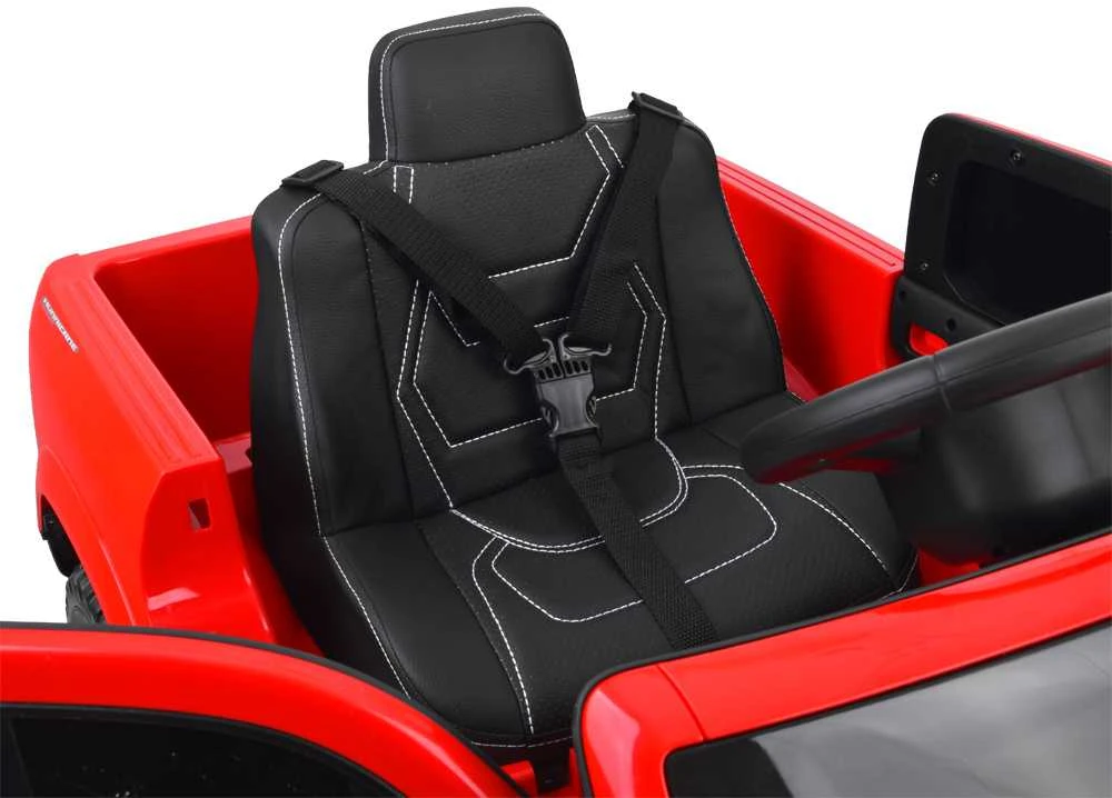 Jokomisiada Baterija-powered electric car RAM pickup for children 4x4 + remote control PA0322