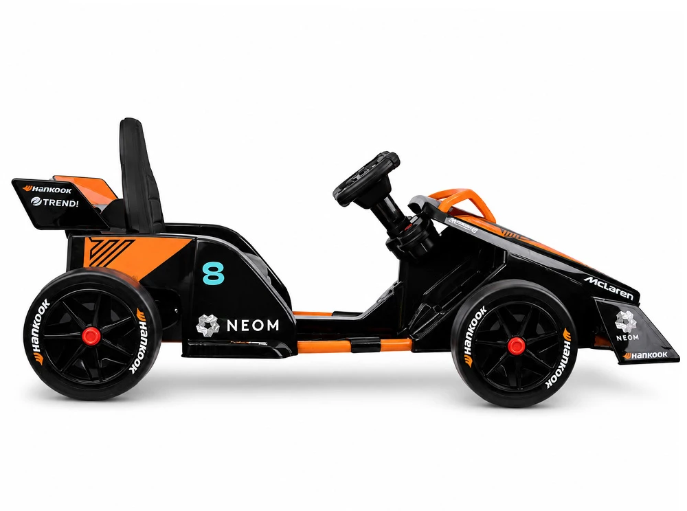 Jokomisiada Baterija-powered racing car for kids Formula E McLaren NEOM PA0346