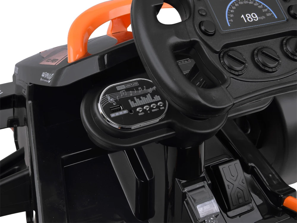 Jokomisiada Baterija-powered racing car for kids Formula E McLaren NEOM PA0346