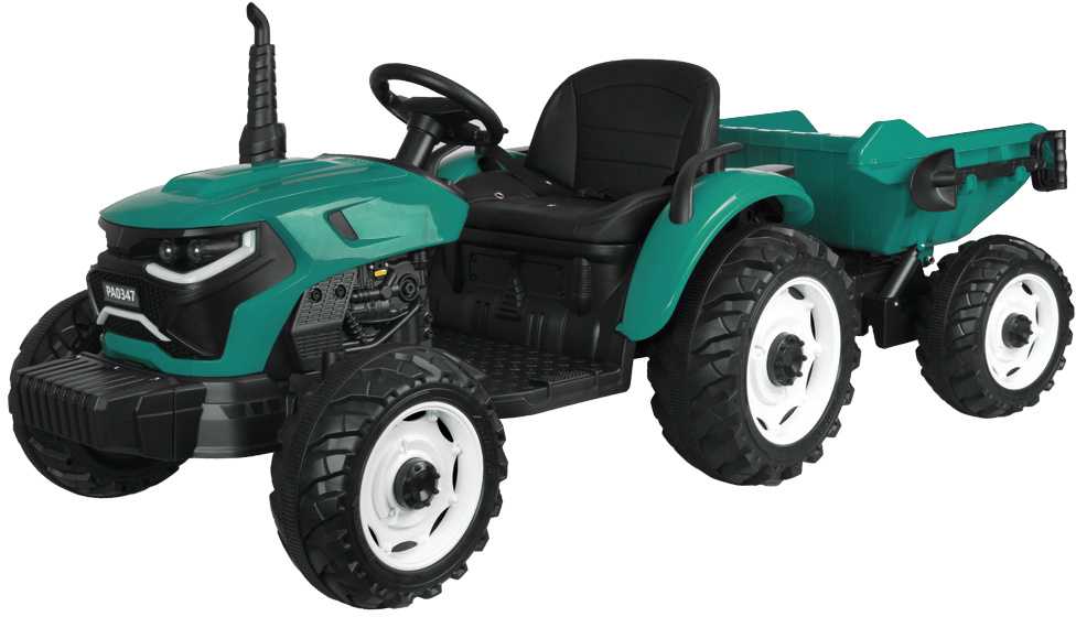 Jokomisiada Baterija-powered TRACTOR with trailer and movable tipper PA0347