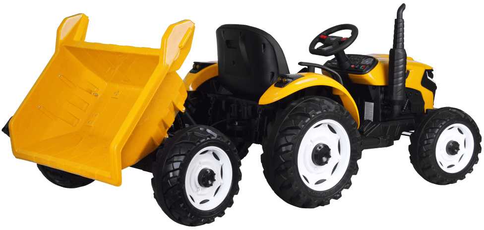 Jokomisiada Baterija-powered TRACTOR with trailer and movable tipper PA0347