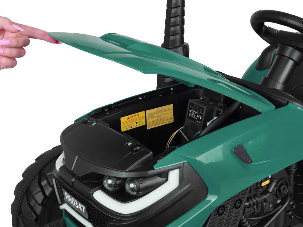 Jokomisiada Baterija-powered TRACTOR with trailer and movable tipper PA0347