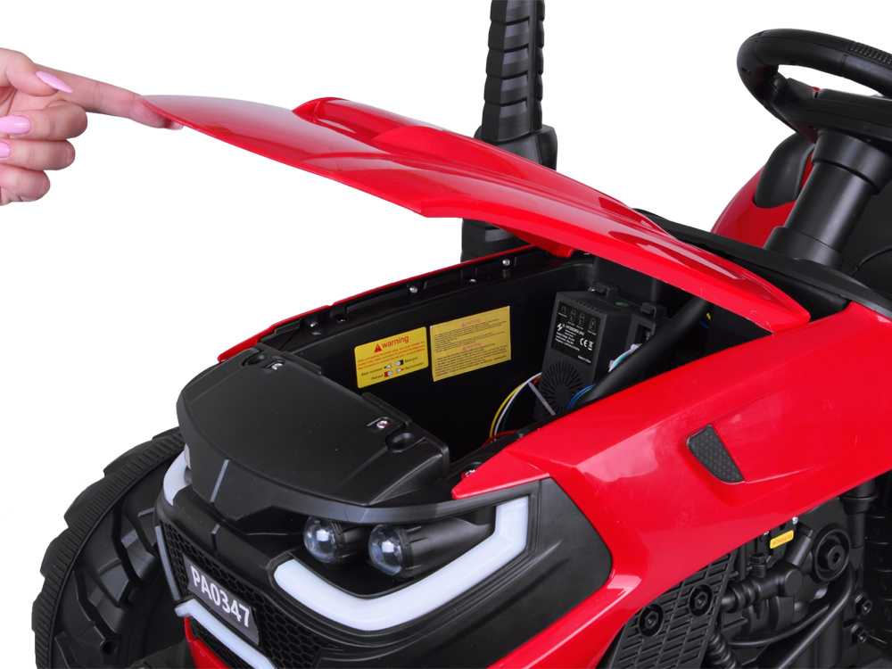 Jokomisiada Baterija-powered TRACTOR with trailer and movable tipper PA0347