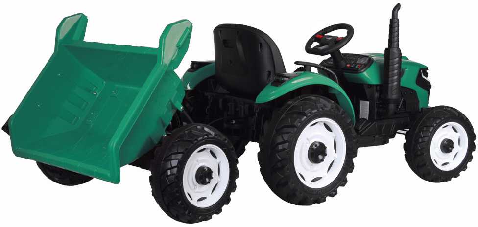 Jokomisiada Baterija-powered TRACTOR with trailer and movable tipper PA0347