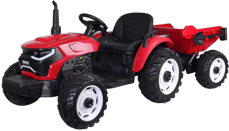 Jokomisiada Baterija-powered TRACTOR with trailer and movable tipper PA0347